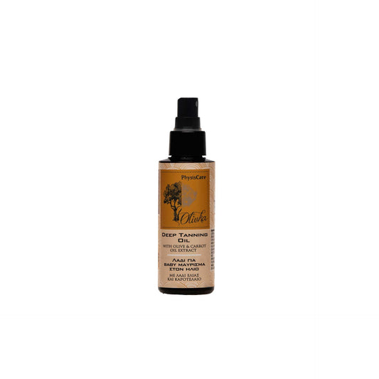 Deep tanning oil enriched in natural herbs 100ml