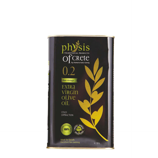 Greek "Physis of Crete 0.2" Extra virgin olive oil 1,5ltr