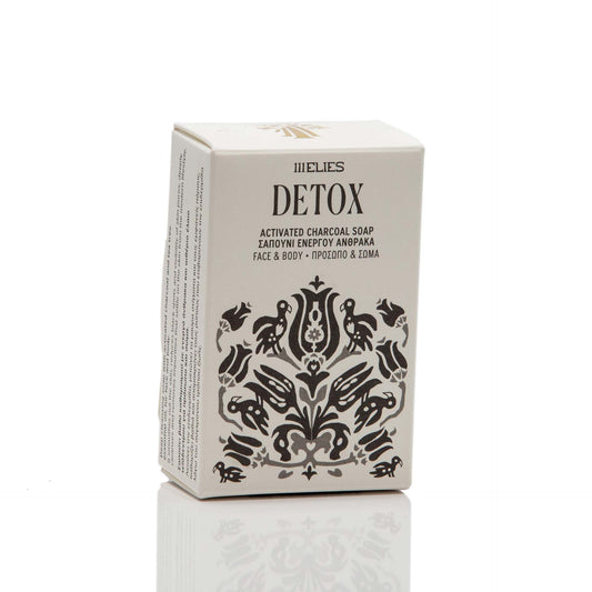 DETOX - Activated charcoal Greek soap