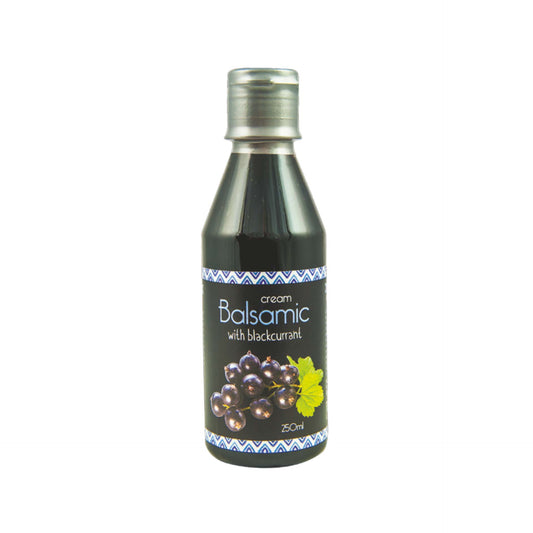 Greek Balsamic vinegar cream with Blackcurrant 250ml