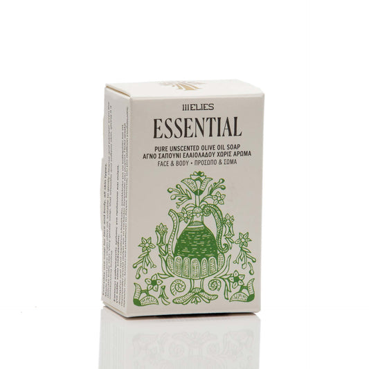 ESSENTIAL - Pure unscented olive oil Greek soap