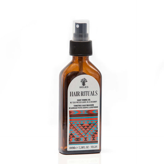 HAIR RITUALS - Greek Hair tonic oil with cold pressed Laurel Oil & Rosemary 100ml