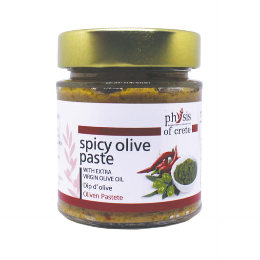 Green Spicy Greek Olive Paste